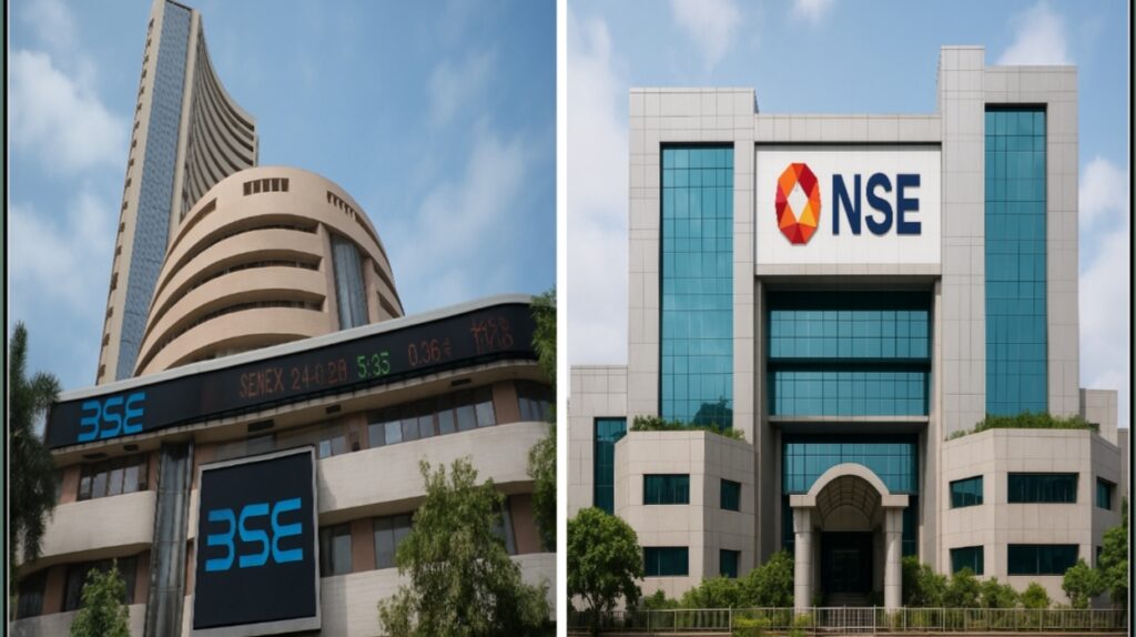  शेयर मार्केट BSE और NSE इमेज 