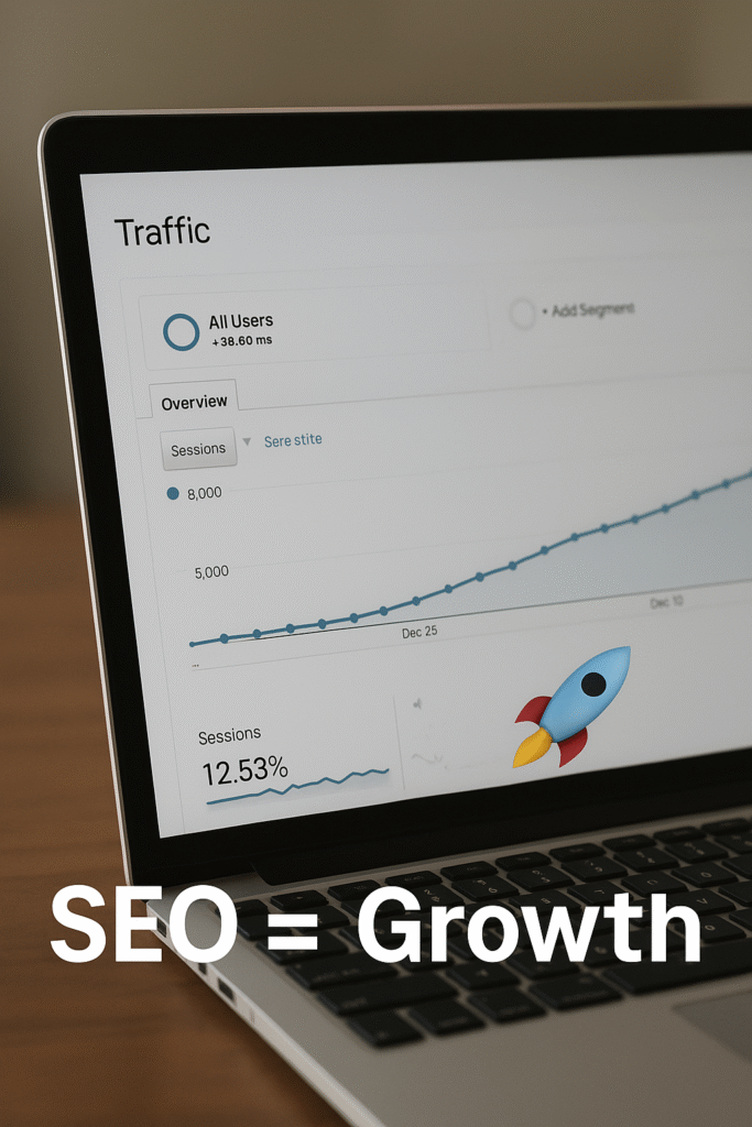 SEO लैपटॉप स्क्रीनशॉट