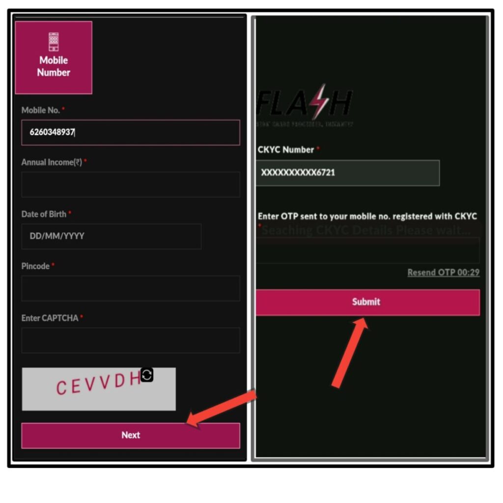 RuPay Credit Card apply screenshot image