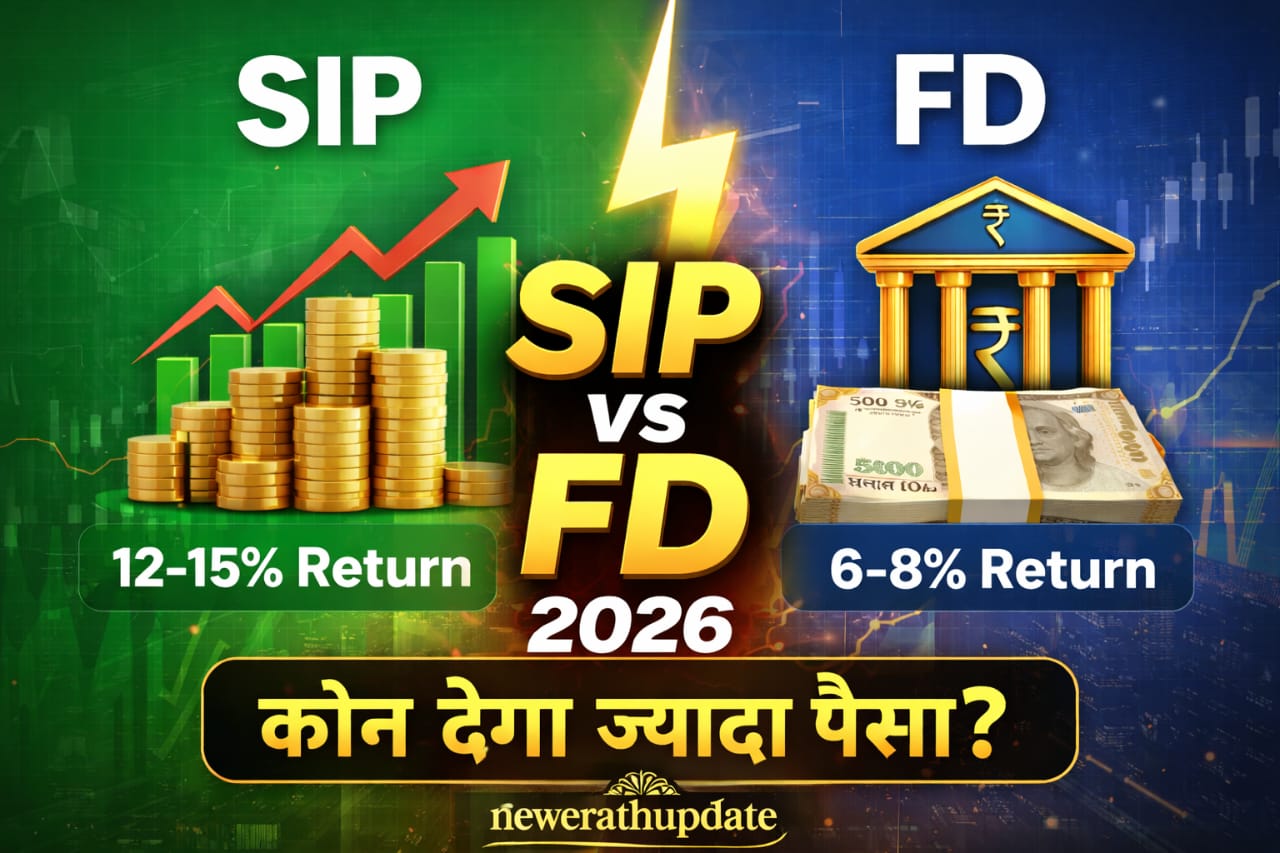 SIP vs FD: 2026 में कौन-सा Investment बेहतर है?